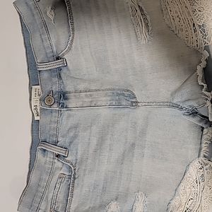 Juniors Mudd High rise shortie